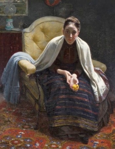 12 1861 Elin Kleopatra Danielson-Gambogi (Finnish painter, 1861-1919) S