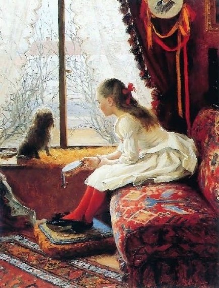 16 1861 Elin Kleopatra Danielson-Gambogi (Finnish painter, 1861-1919) Walborg Jakobsson