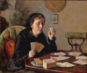 4 1861 Elin Kleopatra Danielson-Gambogi (Finnish painter, 1861-1919) Cards Balda-Tadin Ajanviete 1886