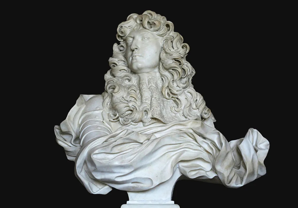 Busto del rey Luis XIV (1665). Palacio de Versalles.