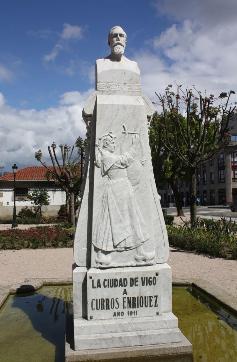 Monumento a Manuel Curros Enríquez, Vigo