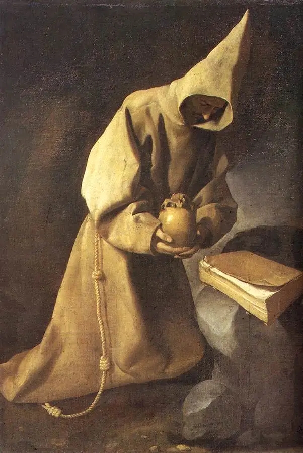 Meditación de San Francisco 1632, Buenos Aires, Museo Nacional de Bellas Artes